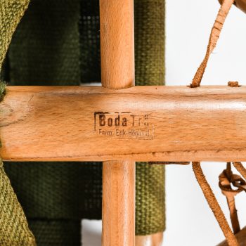 Erik Höglund stool in beech and hemp at Studio Schalling