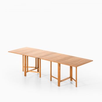 Bruno Mathsson Maria flap dining table in ash at Studio Schalling