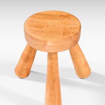 Ingvar Hildingsson stool in birch at Studio Schalling