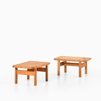 Børge Mogensen side tables model 5273 at Studio Schalling