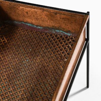 Hans-Agne Jakobsson flower table in copper at Studio Schalling