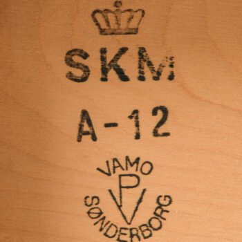 Arne Vodder file cabinet in oak and teak by Vamo Sønderborg