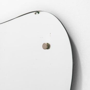 Mirror with pewter details at Studio Schalling