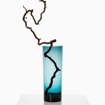 Kjell Blomberg glass vase by Gullaskruf at Studio Schalling