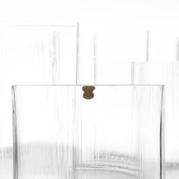 Lennart Andersson glass vases model Isi at Studio Schalling