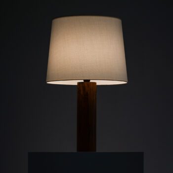 Table lamps in rosewood at Studio Schalling