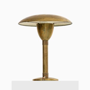 Italian table lamp in brass at Studio Schalling