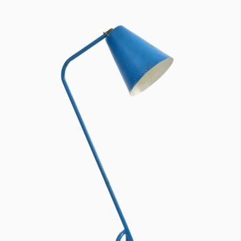 Blue floor lamp by unknown designer at Studio Schalling