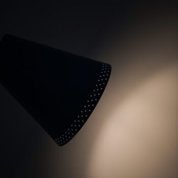 Blue floor lamp by unknown designer at Studio Schalling