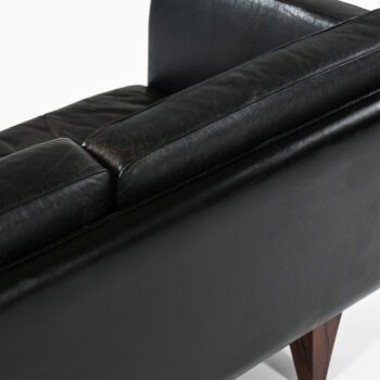 Illum Wikkelsø sofa model V11 in leather at Studio Schalling