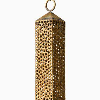 Pierre Forsell lantern in brass at Studio Schalling