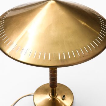 Bent Karlby table lamp in brass by Lyfa at Studio Schalling