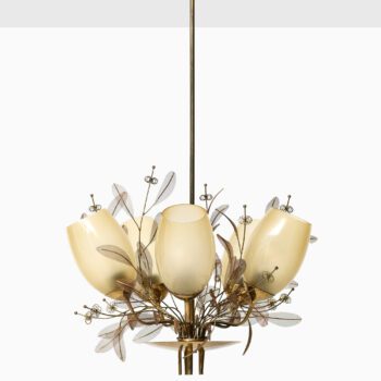 Paavo Tynell ceiling lamp model 9029/5 at Studio Schalling