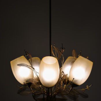 Paavo Tynell ceiling lamp model 9029/5 at Studio Schalling