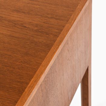 Ole Wanscher desk in teak and brass at Studio Schalling