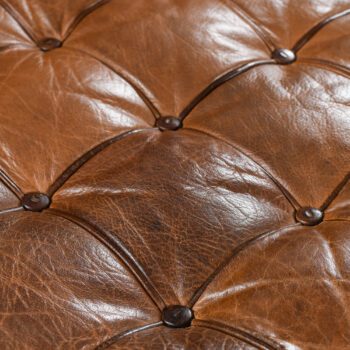 Arne Norell sofa model Merkur in leather at Studio Schalling