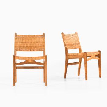 Hans Wegner dining chairs model CH-31 at Studio Schalling