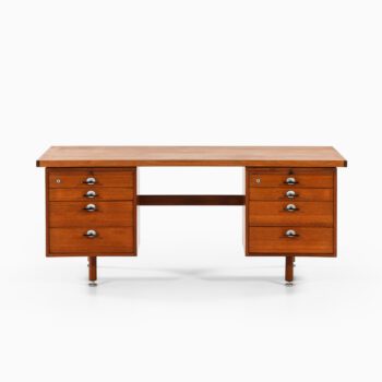Jens Risom freestanding desk in teak at Studio Schalling