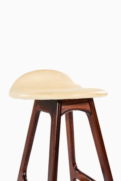 Erik Buck bar stools model OD-61 in rosewood at Studio Schalling