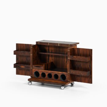 Illum Wikkelsø bar cabinet in rosewood at Studio Schalling