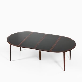 Grete Jalk dining table in rosewood at Studio Schalling