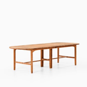 Carl Malmsten dining table in solid pine at Studio Schalling