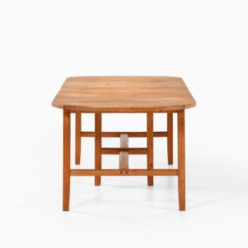 Carl Malmsten dining table in solid pine at Studio Schalling