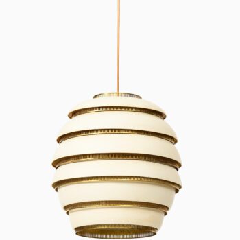 Alvar Aalto Beehive ceiling lamp at Studio Schalling