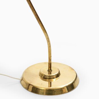 Floor lamp in brass by Idman at Studio Schalling