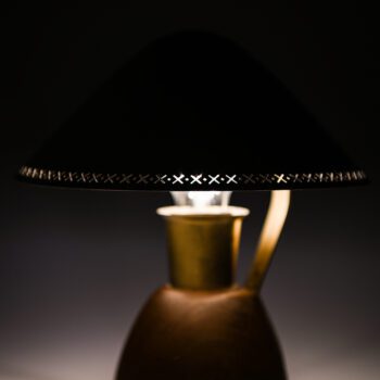 Pair of table lamps by ASEA in brass at Studio Schalling