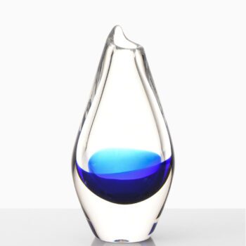 Carlos Pebaque glass vase by Gullaskruf at Studio Schalling