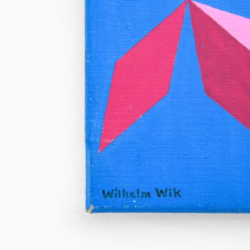 Wilhelm Wik small oil painting at Studio Schalling