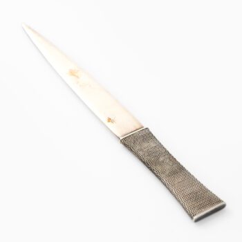 Letter knife in sterling silver at Studio Schalling