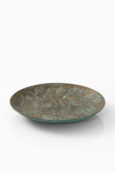 Gunnar Nylund bronze bowl at Studio Schalling