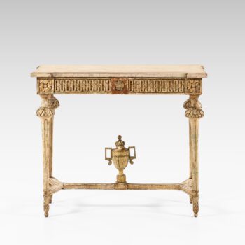 Gustavian console table from ca 1790 at Studio Schalling