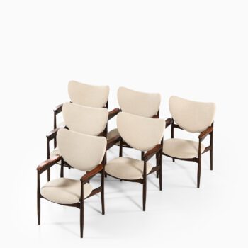 Finn Juhl armchairs by Søren Willadsen at Studio Schalling