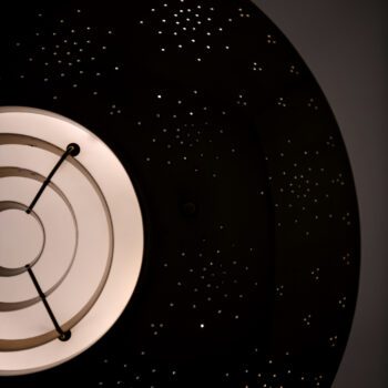 Paavo Tynell ceiling lamp model 9060 at Studio Schalling