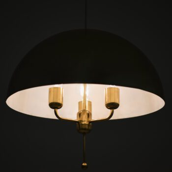 Hans-Agne Jakobsson ceiling lamp in brass at Studio Schalling