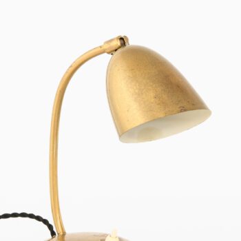 Table lamp in brass by YBE konst at Studio Schalling