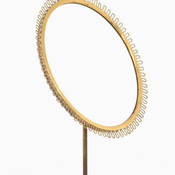 Josef Frank table mirror in brass at Studio Schalling