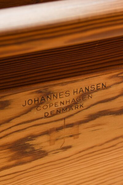 Hans Wegner valet chair in teak and pine at Studio Schalling