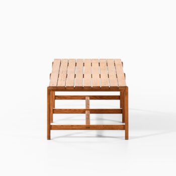 Bench / side table in pine at Studio Schalling