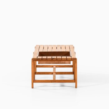 Bench / side table with flower box at Studio Schalling