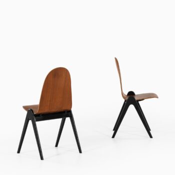 Yngve Ekström knockdown dining chairs at Studio Schalling