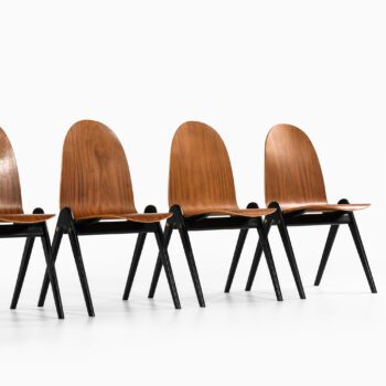 Yngve Ekström Knockdown dining chairs at Studio Schalling