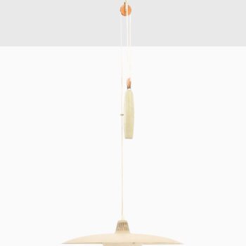 Height adjustable ceiling lamp by Bergbom at Studio Schalling