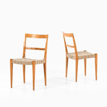 Bruno Mathsson Mimat dining chairs at Studio Schalling