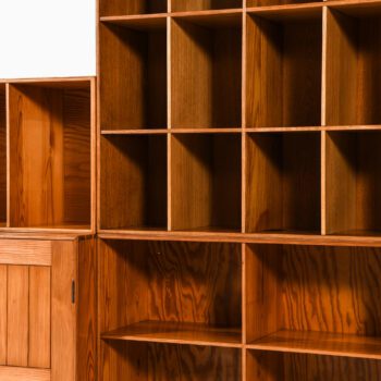 Mogens Koch bookcases in Oregon pine at Studio Schalling