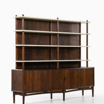 Kurt Olsen bookcase / sideboard in walnut at Studio Schalling