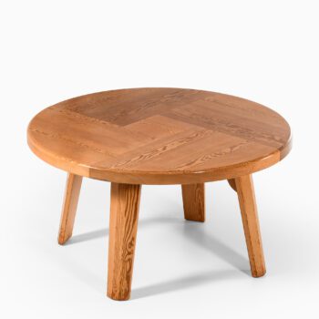 Large dining table in solid pine at Studio Schalling